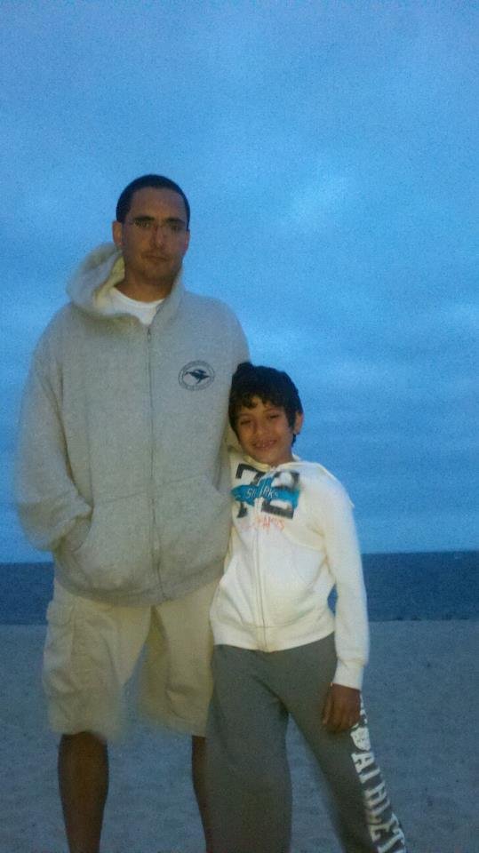 Photo of Jaime and his son.