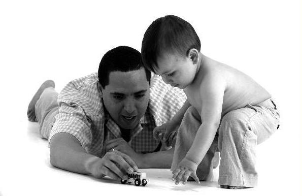 Photo of Jaime and his son.